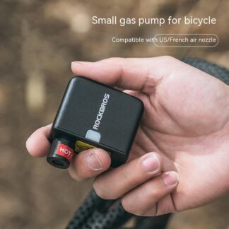 Mini Electric Tire Pump Portable High Pressure American French Valve Road Mountain Bike Riding Air